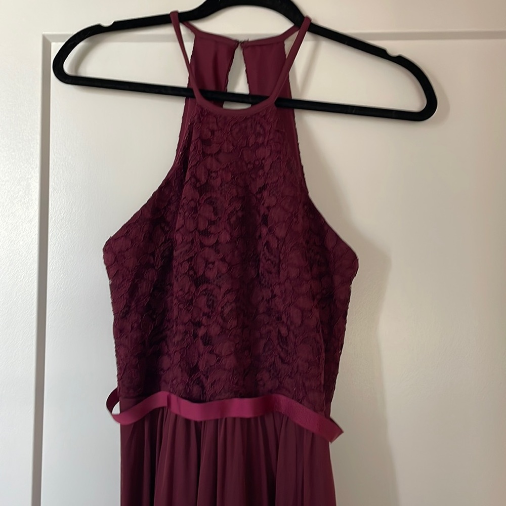 Floor length dress